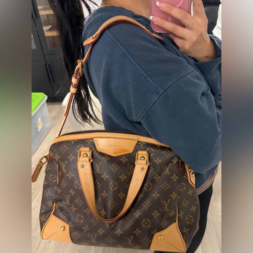 Louis Vuitton Brown Monogram Hand/ Shoulder Bag - Picture 9 of 10